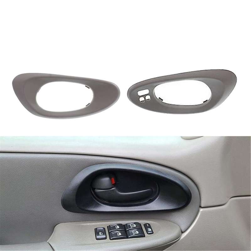 Front Driver Left Side Inside Door Handle Bezel Trim Gray 25894592 for Trailblazer 2002-2009 2589459