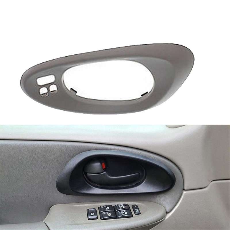 Front Driver Left Side Inside Door Handle Bezel Trim Gray 25894592 for Trailblazer 2002-2009 2589459