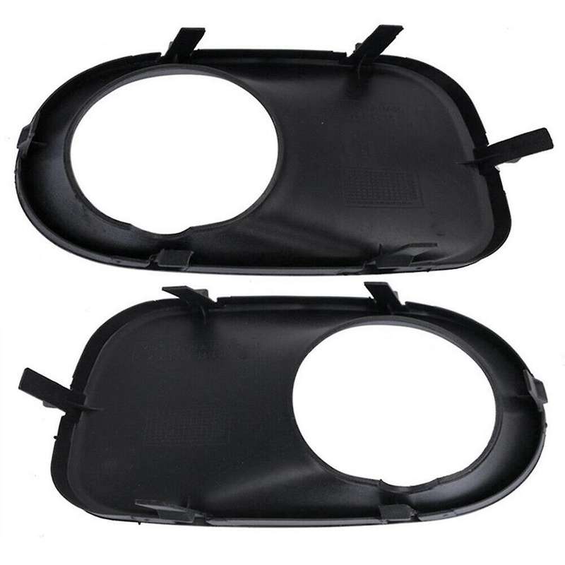 Front Fog Lamp Cover Cover Front Bumper Fog Lamp Cover for X5 E53 2004-2006 51117129299 51117129300