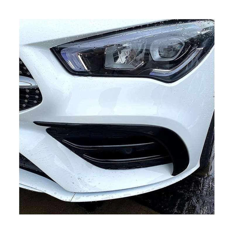 Front Fog Lamp Brow Decorative Frame Front Bumper Spoiler Front Bar Wind Knife Auto for W118 C118 C