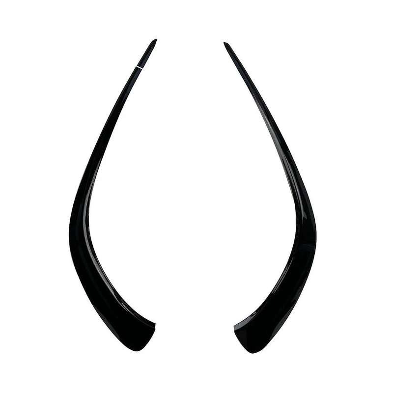 Front Fog Lamp Brow Decorative Frame Front Bumper Spoiler Front Bar Wind Knife Auto for W118 C118 C