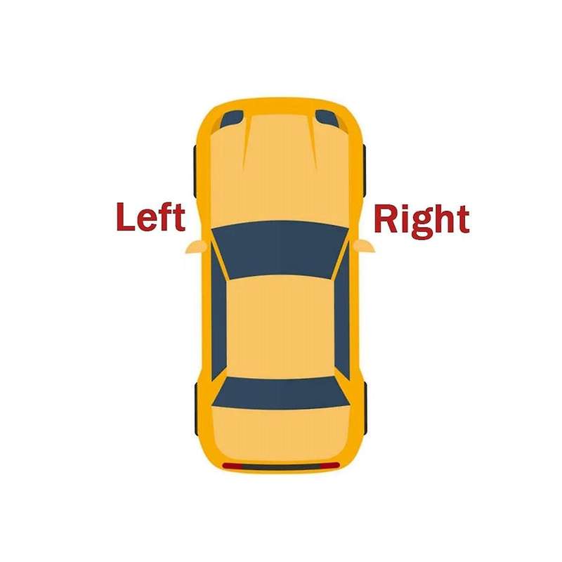 Front Fog Light Cover Fog Light for 2014-2018 Gm1039166 Gm1038166 23455346 23455347