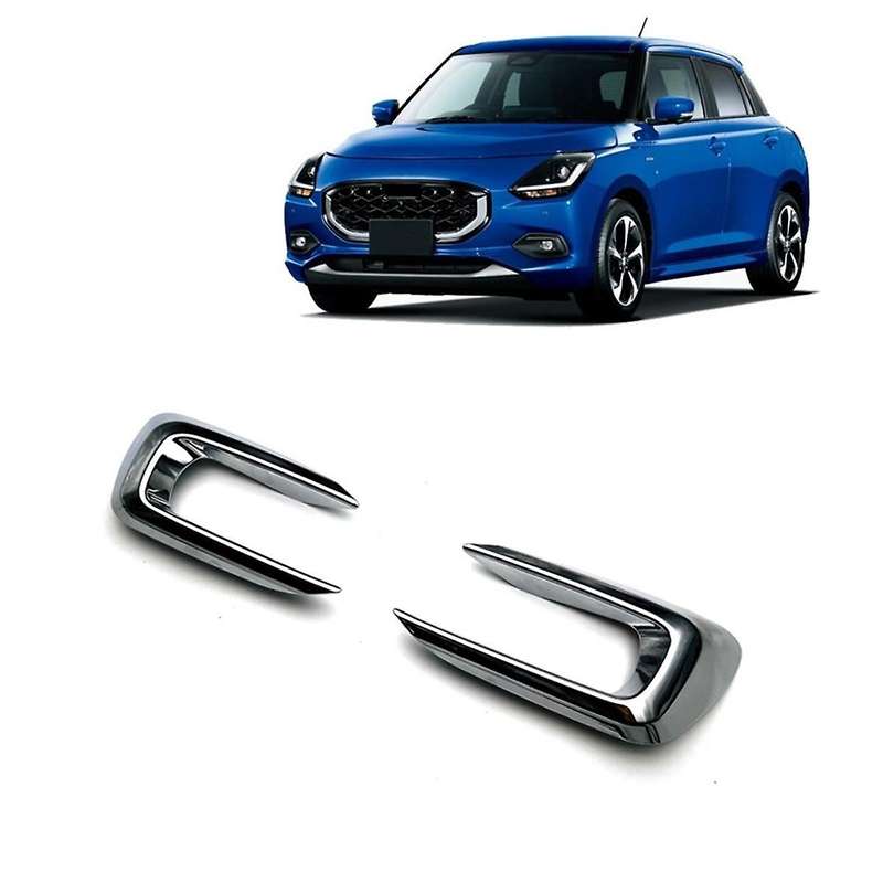 Front Fog Light Cover Trim Front Bumper Frame Sticker for Swift ZD/ 2024 Accessories