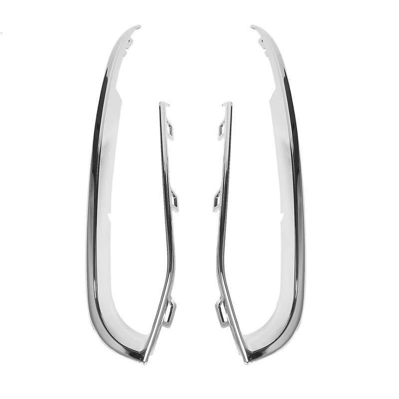 Front Fog Light Cover Trim Fog Light Brow Cover Front Bumper Fog Lamp Trim for 5 Series F10 520Li 52