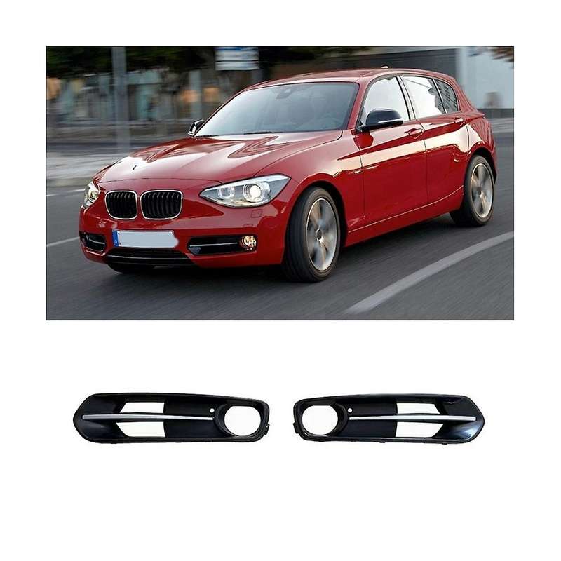 Front Fog Light Grille Cover 51117341613 51117341614 for 1 Series F20 2010-2015 2010-2015 Accessorie