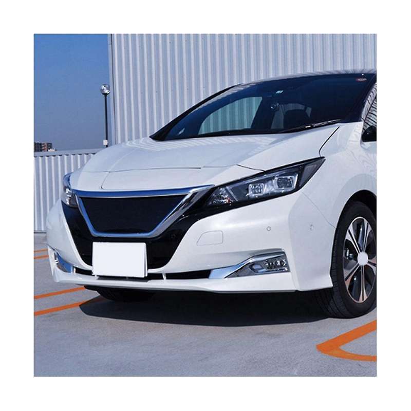 Front Fog Light Lamp Cover Trim Foglight Bezel Decoration Frame Chrome for Leaf Ze1 2018-2022