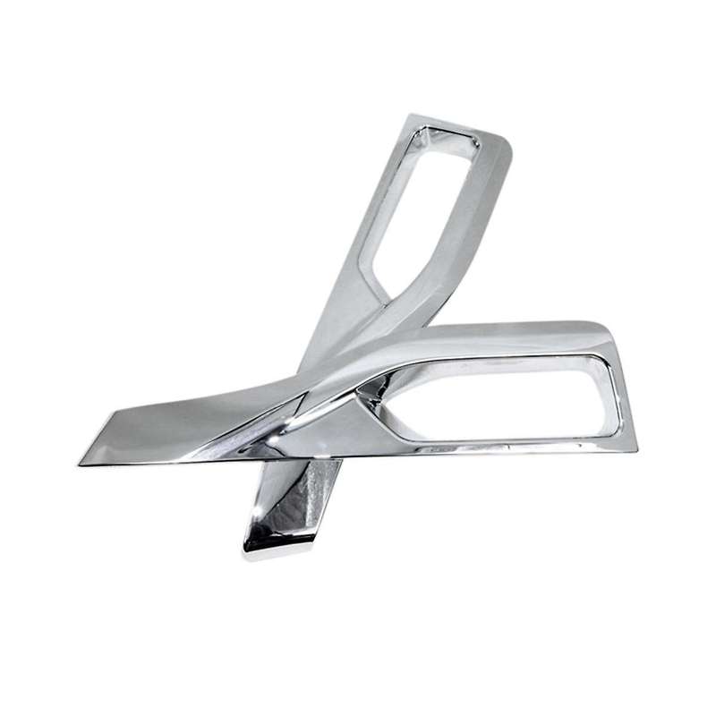 Front Fog Light Lamp Cover Trim Foglight Bezel Decoration Frame Chrome for Leaf Ze1 2018-2022