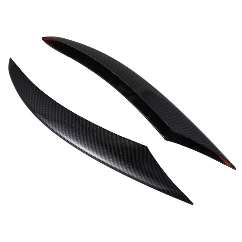 Front Fog Light Lamp Trim Cover Sticker Front Bumper Grille Slats for C Class W205 C43 C63