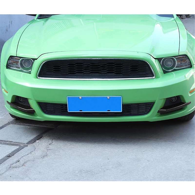 Front Fog Light Lamp Decoration Blade Cover Trim for 2010-2014 Exterior Accessories