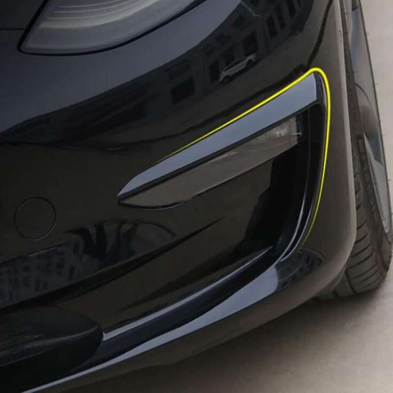 Front Fog Light Trim Cover for 2017 2018 2019 2020 ,Black