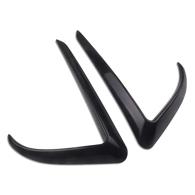 Front Fog Light Trim Cover for 2017 2018 2019 2020 ,Black