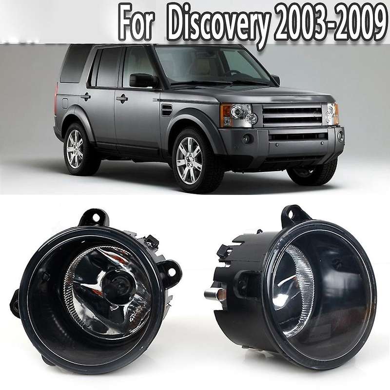 Front Fog Light Lamp with H11 Halogen Bulbs for Range Sport 2004-2009 XBJ000080 XBJ000090