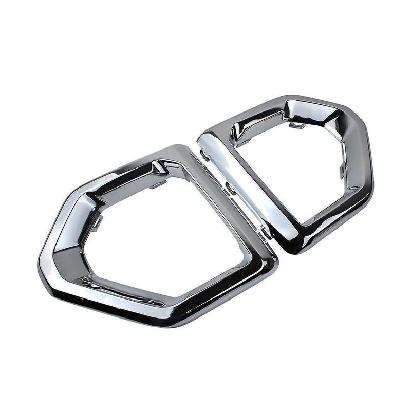 Front Fog Light Trim Strip Lampshade for 2019-2021 Fog Light Chrome Decoration Cover 84176753 8417