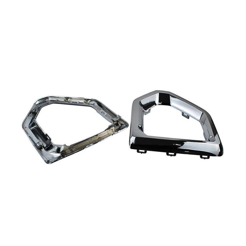 Front Fog Light Trim Strip Lampshade for 2019-2021 Fog Light Chrome Decoration Cover 84176753 8417