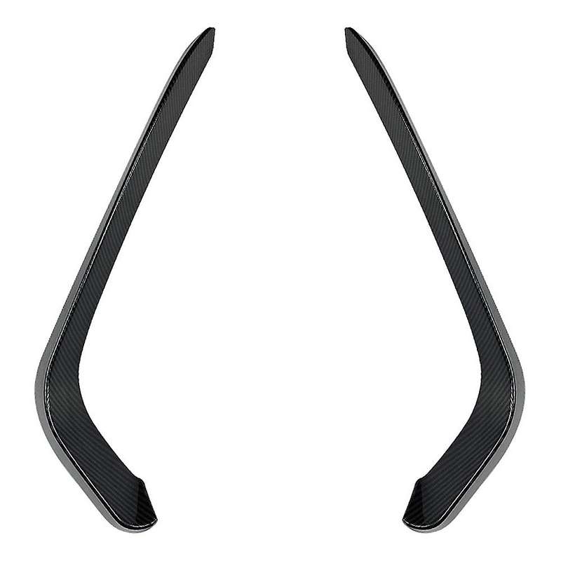 Front Fog Lights Eyebrow Wind Knife Sticker Spoiler for B8 2016-2019 Fog Lamp Eye Lid Cover Trim Car
