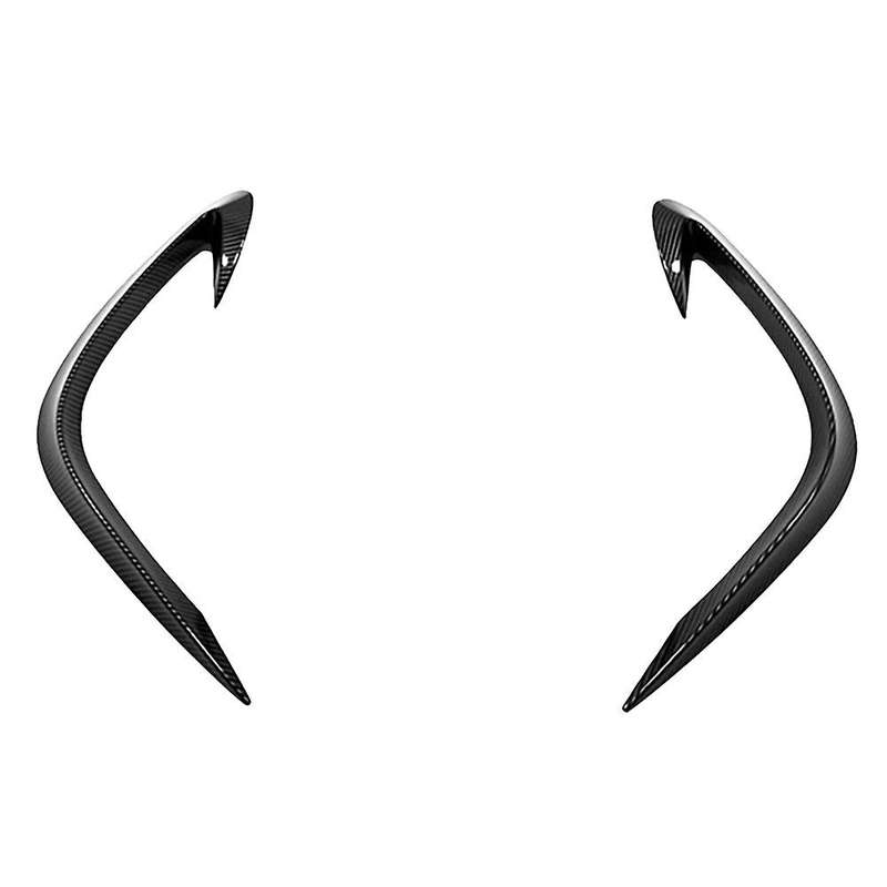 Front Fog Lights Eyebrow Wind Knife Sticker for 2020 2021 Fog Lamp Eye Lid Eyebrow Cover Trim