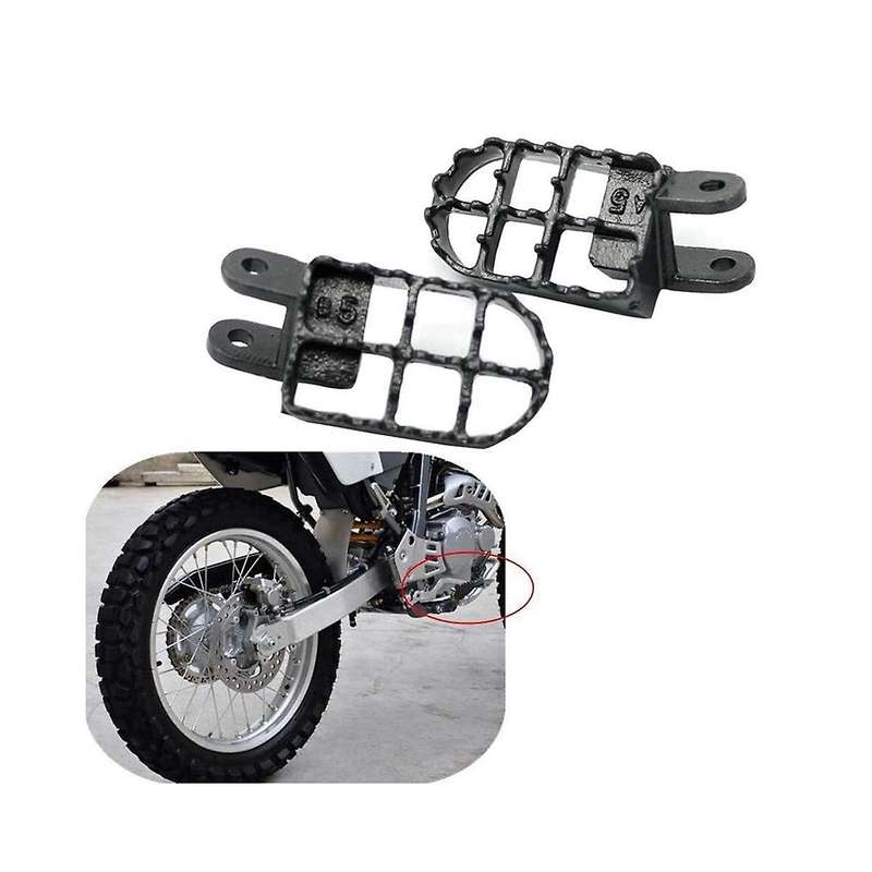 Front Footstool Footplate Motorcycle Footrest for Xr250 Cr80 Xr650l 96-05 Xr350r 83-84