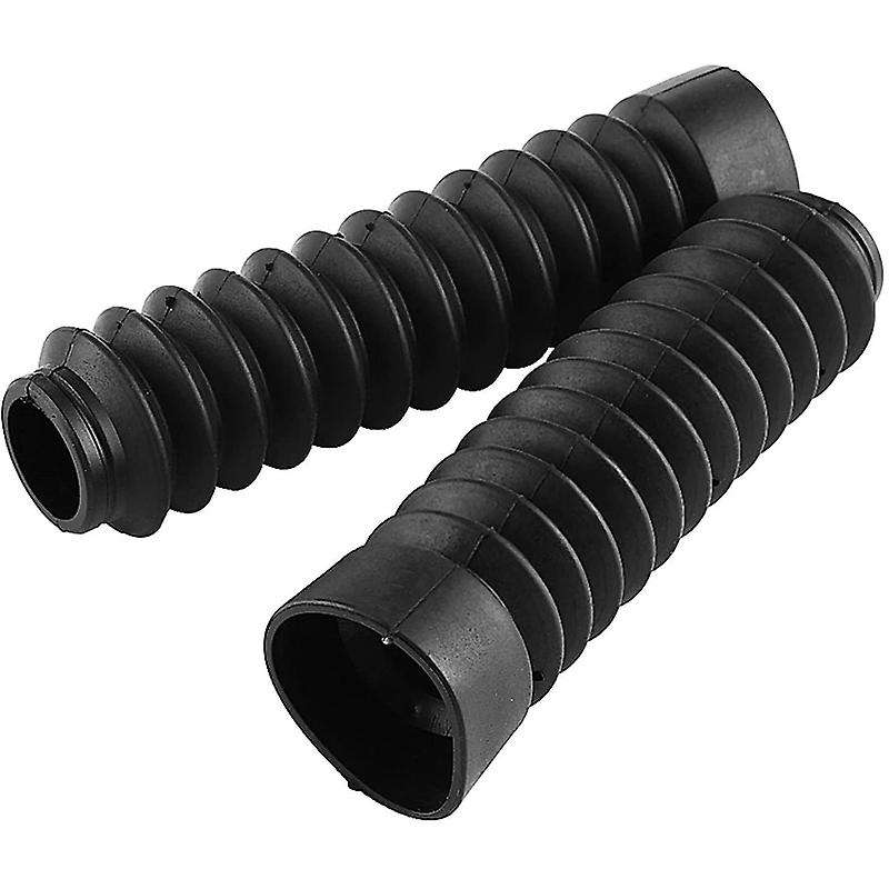 Front Fork Cover, Rubber Motorcycle Front Fork Cover Gaiters Gators Boots Shock Damping Dust Cover