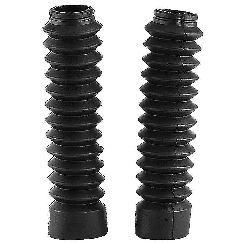 Front Fork Cover, Rubber Motorcycle Front Fork Cover Gaiters Gators Boots Shock Damping Dust Cover