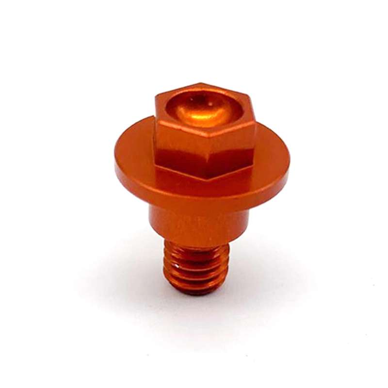 Front Fork Guard Bolt Screw for SXF EXC EXCF XC XCF XCW XCFW 65 125 150 250 350 450 525 530(Orange)