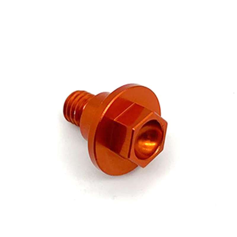 Front Fork Guard Bolt Screw for SXF EXC EXCF XC XCF XCW XCFW 65 125 150 250 350 450 525 530(Orange)
