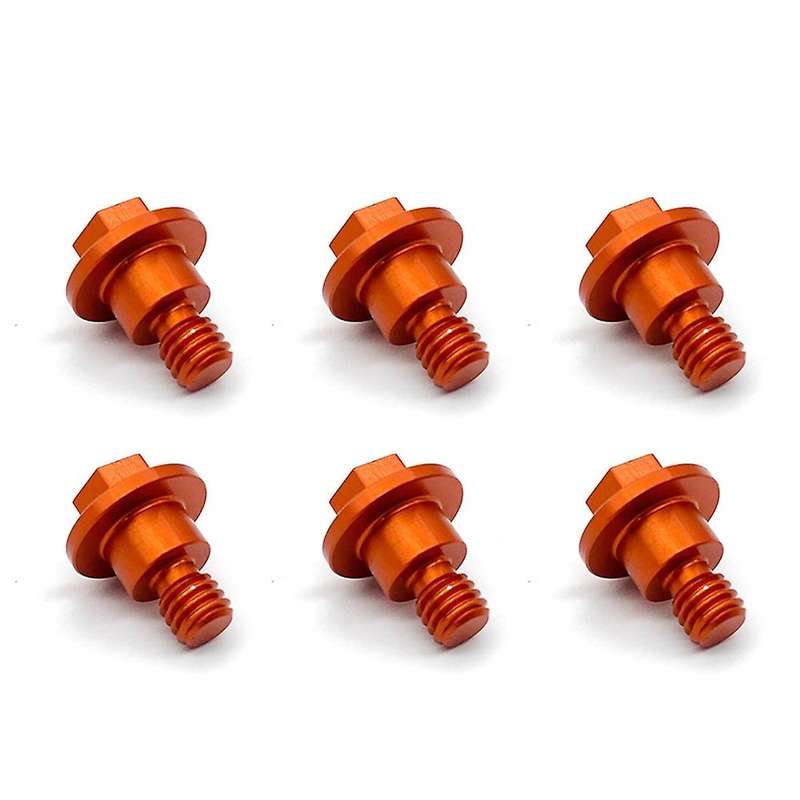 Front Fork Guard Bolt Screw for SXF EXC EXCF XC XCF XCW XCFW 65 125 150 250 350 450 525 530(Orange)