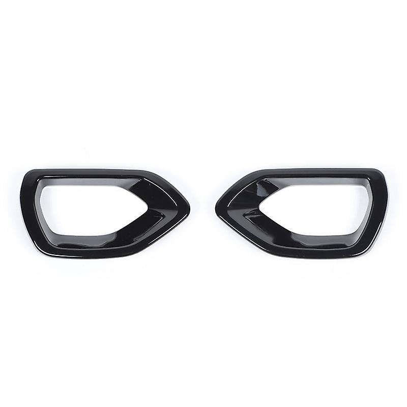 Front Grille Intake Bezel Cover Trim for 2015-2020 Charger Pack Car Accessories (Black)