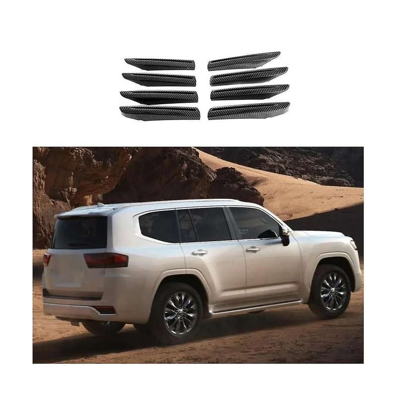Front Grille Exterior Accessories Bumper Decoration Carbon Fiber Body Kit for Land Cruiser 300 Lc30