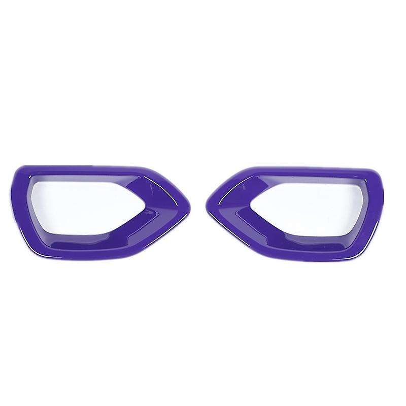 Front Grille Intake Bezel Cover Trim for 2015-2020 Charger Pack Car Accessories (Purple)
