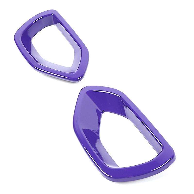 Front Grille Intake Bezel Cover Trim for 2015-2020 Charger Pack Car Accessories (Purple)