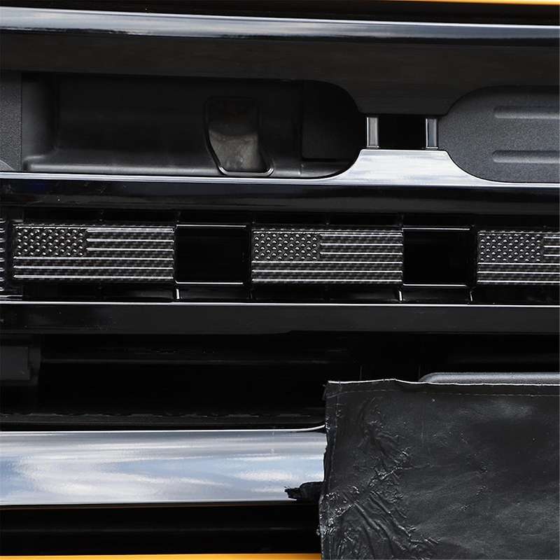 Front Grille Letter Emblem Overlay for 2021-2024 Front Badge Upgrade Exterior Accessories
