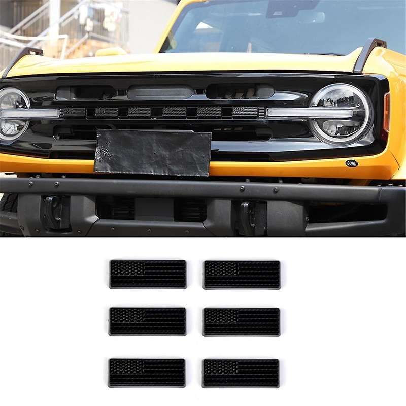 Front Grille Letter Emblem Overlay for 2021-2024 Front Badge Upgrade Exterior Accessories