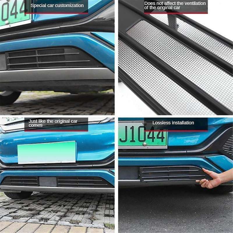 Front Grille Mesh Cover for Atto 3 Yuan Plus 2022-2023 Insect-Proof Mesh Front Bumper Water Tank Mes