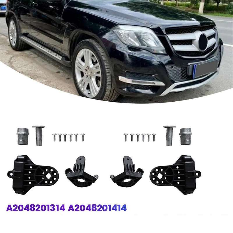 Front Headlight Bracket Repair Kits A2048201414 for -Class X204 13-2015 Light Lamp Fixed Claw,B
