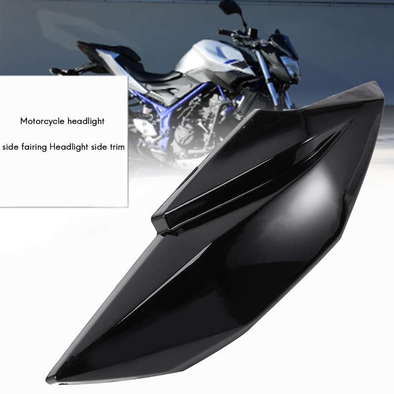 Front Headlight Bracket Upper Side Fairing Cowl Side Panels Cowl for Z250 Z300 2013-2017