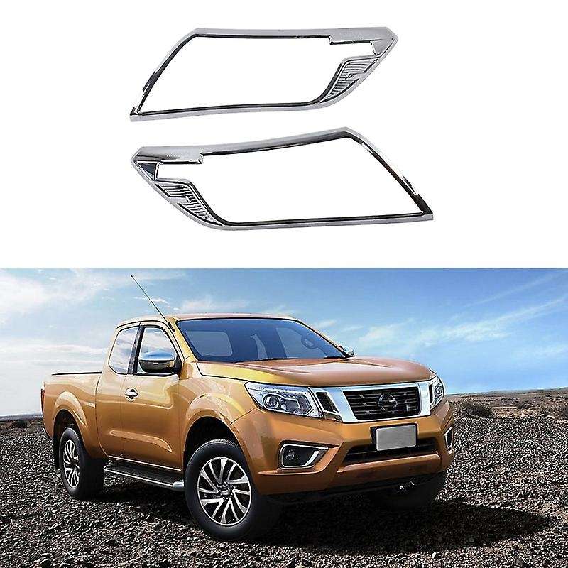 Front Headlight Lamp Cover Trim Large Lampshade for NAVARA NP300 2015-2019