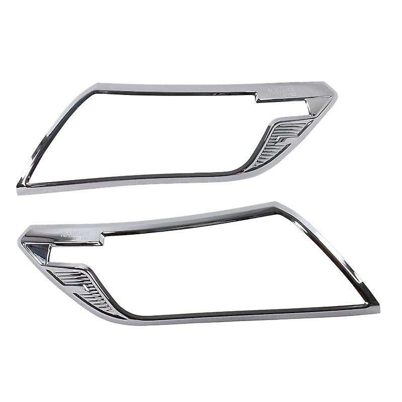 Front Headlight Lamp Cover Trim Large Lampshade for NAVARA NP300 2015-2019