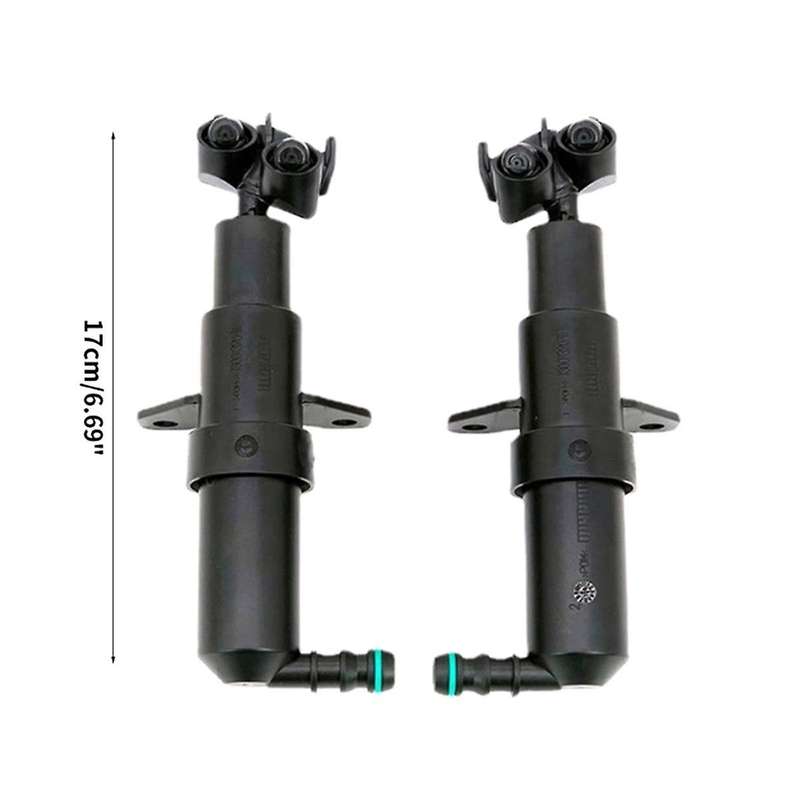 Front Headlight Washer Nozzle for MK1 2007 2008 2009 Head Light Lamp Water Spray Jet 1Z0955965A 1Z0