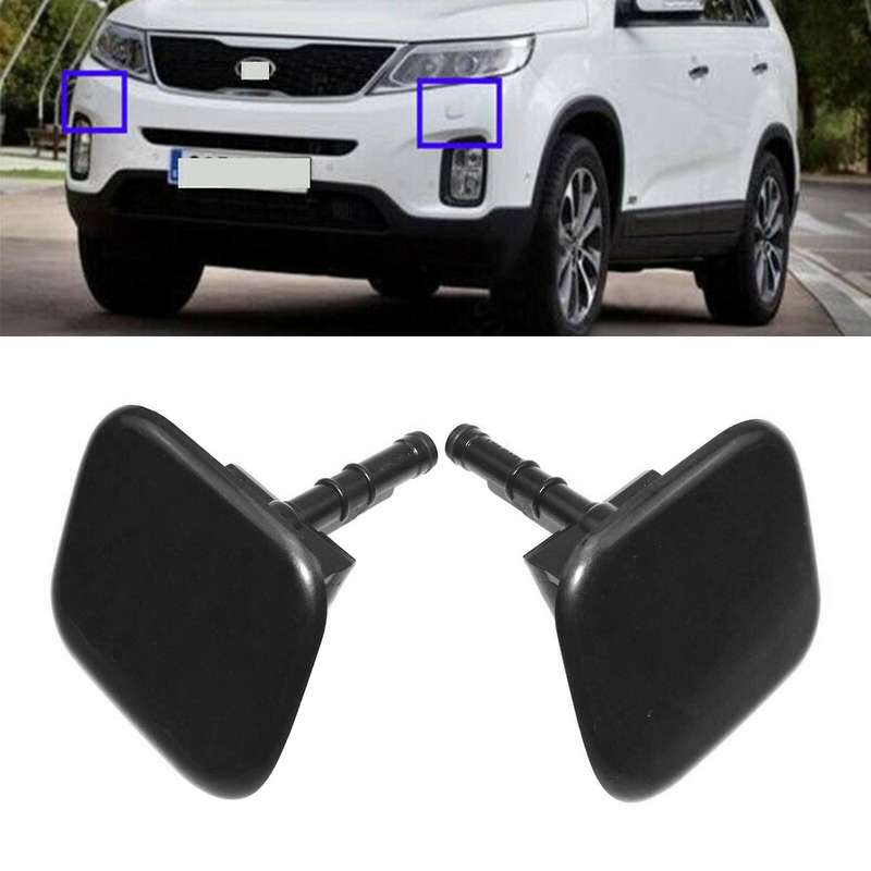 Front Headlight Washe Cylinder Spray Nozzle Jet Cover Cap for Sorento 2010 2011 2012 2013 2014 98680