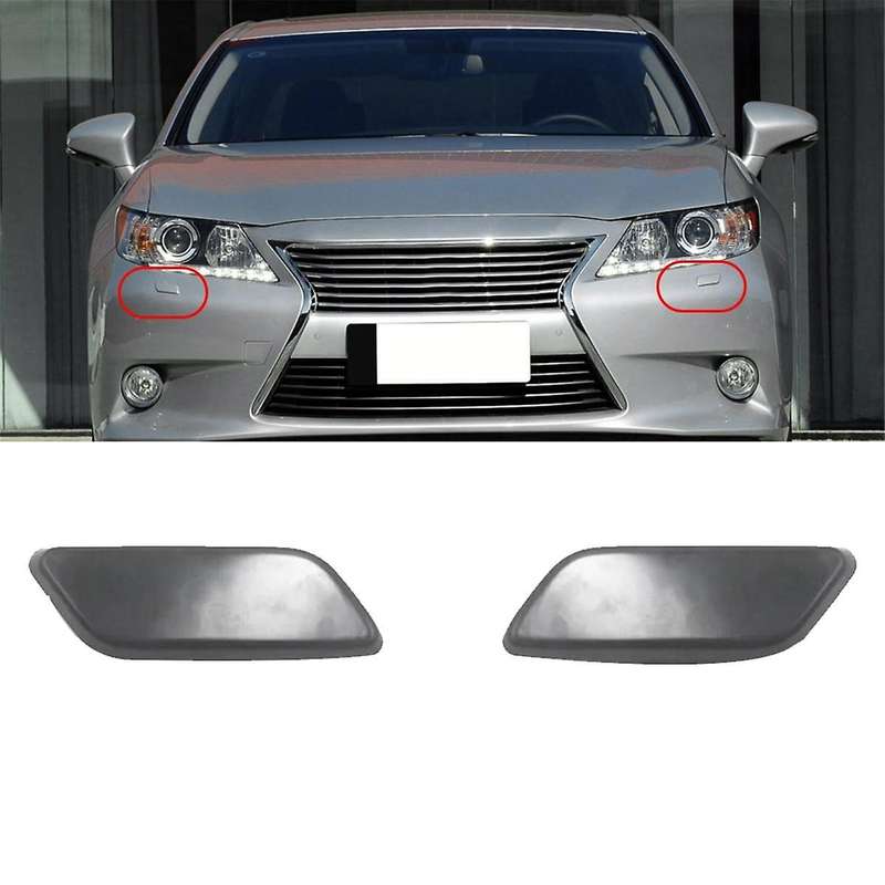 Front Headlight Washer Spray Nozzle Cover Cap for ES250 ES300H 2012 2013 2014 L: 85354-33010 R: 8535