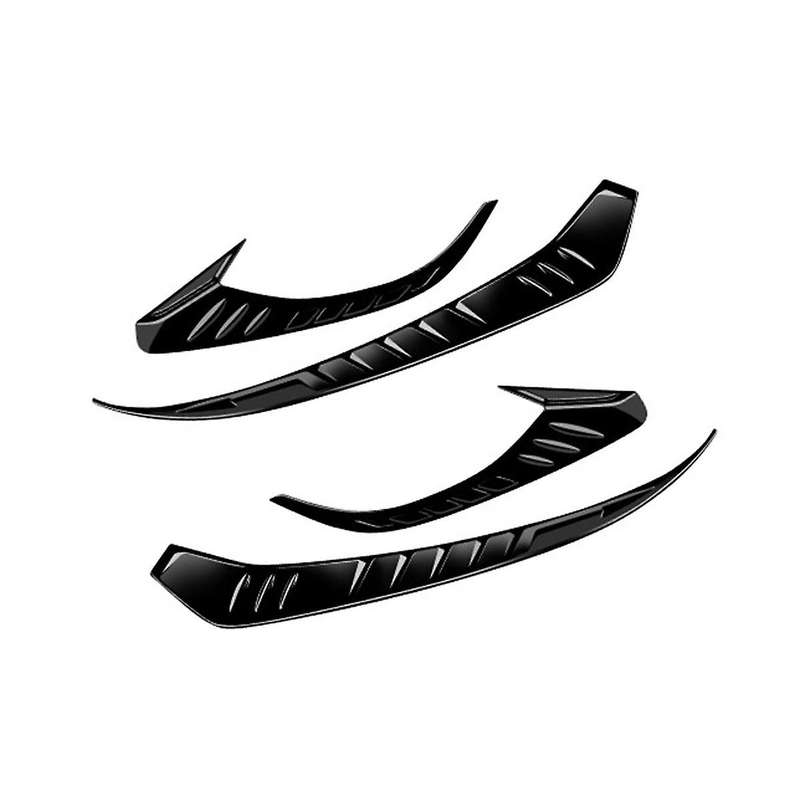 Front Headlights Eyebrows Eyelids Trim Strip for -v Vezel 2021-2023 Lamp Eyelash Stickers B