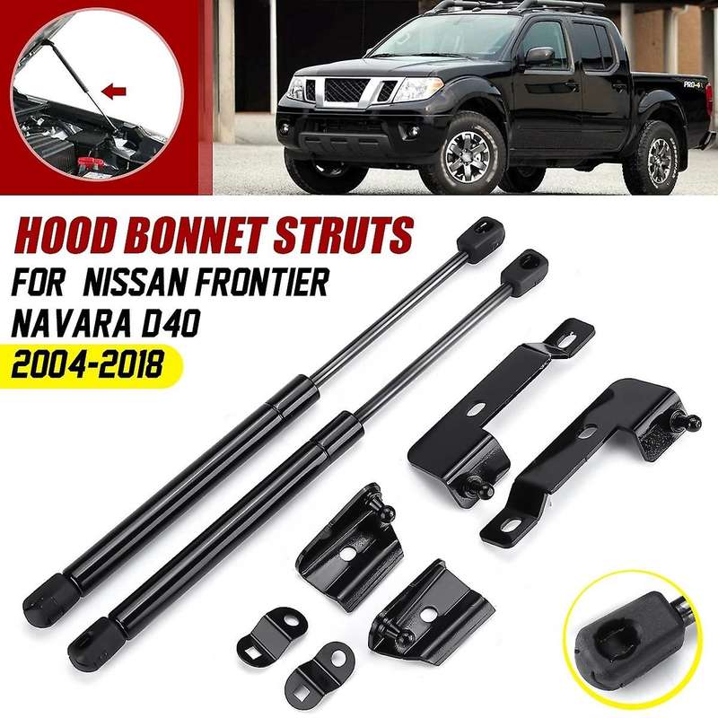 Front Hood Bonnet Gas Strut Lift Support for Frontier Navara D40 Frontier Pathfinder 2004-2018