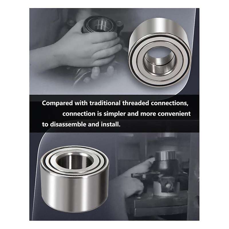 Front Heavy Duty Wheel Bearing Kit for Rancher 420 500 520 2014-2024 Replace 91051-HR3-A21 90651-HR