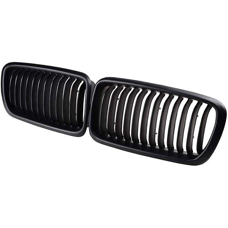 Front Hood Kidney Grill Grille for E38 7 Series 740I 740IL 750IL (Matte Black)