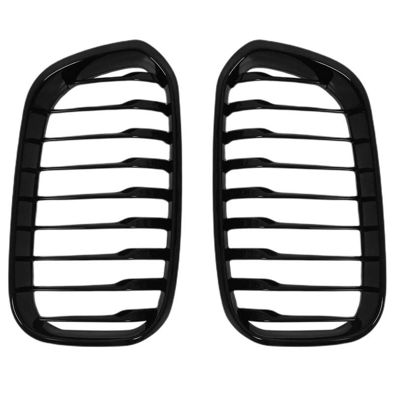 Front Hood Grille/grilles Single Slat Kidney Grille High Gloss Black Fence Grille Compatible for F2
