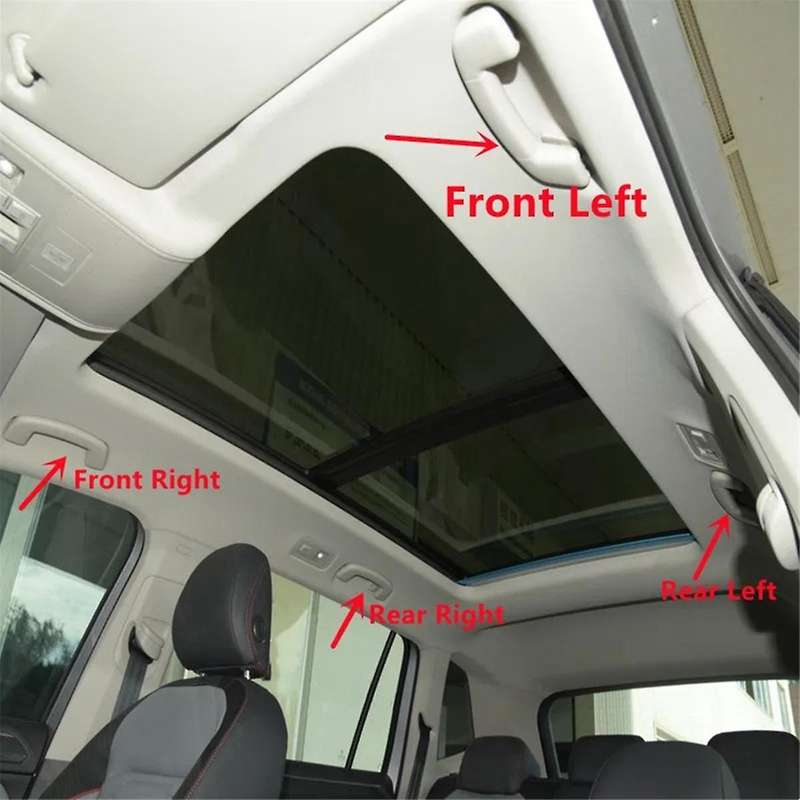 Front Interior Roof Safety Handle Roof Pull Handle Ceiling Armrest Handrail for MK2 2017 2018 5NG857