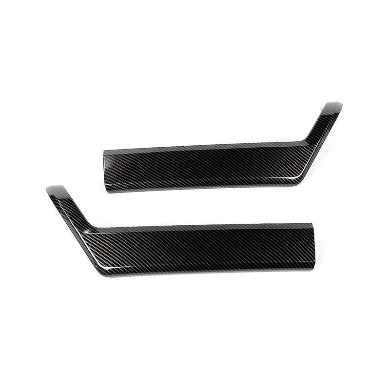 Front Inner Side Door Handle Cover Trim Frame for 2021 2022 2023 Accessories (abs Carbon Fiber)
