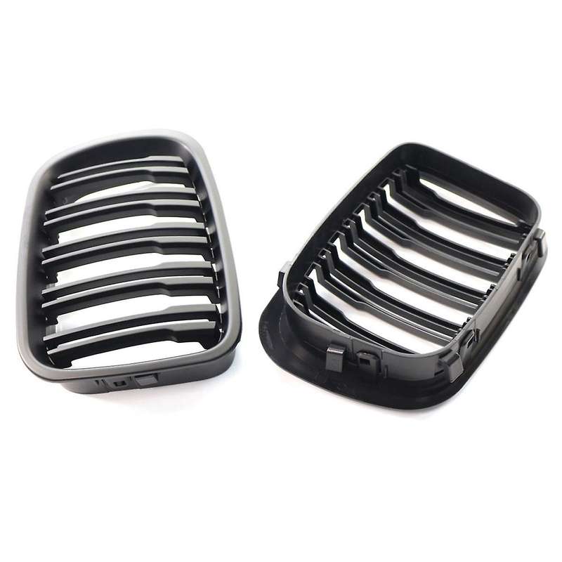 Front Kidney Double Line Grille Sport Grill Replacement for E46 3-Series 1998-2001 51138208489 51138