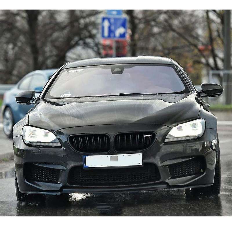 Front Kidney Double Line Grille Sport Grill Replacement for  6 Series F06 F12 F13 Gloss Black