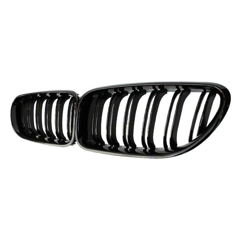 Front Kidney Double Line Grille Sport Grill Replacement for  6 Series F06 F12 F13 Gloss Black